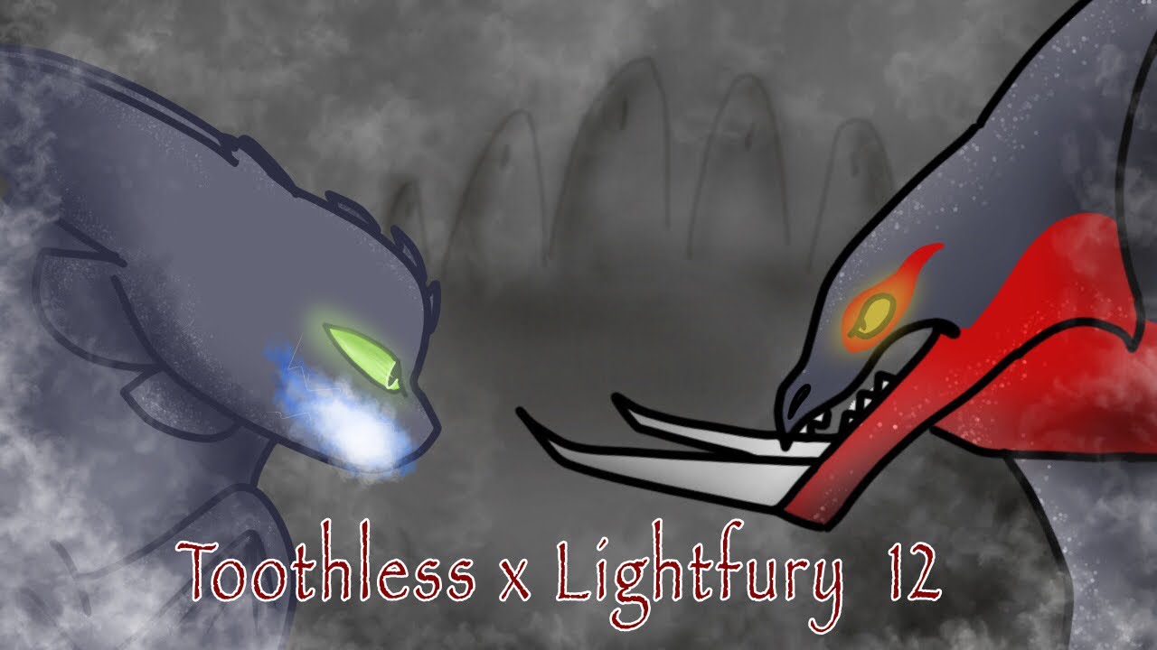 Toothless x Light fury ep12 - Season 1