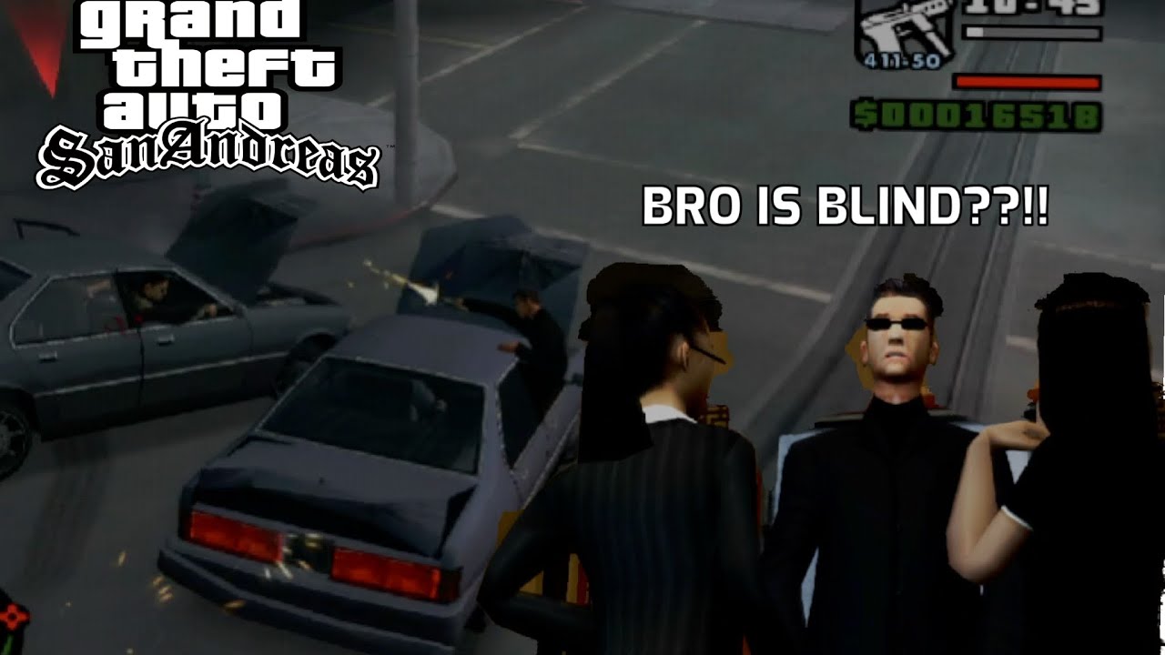 Woozie Is A BLIND Gangster | GTA San Andreas