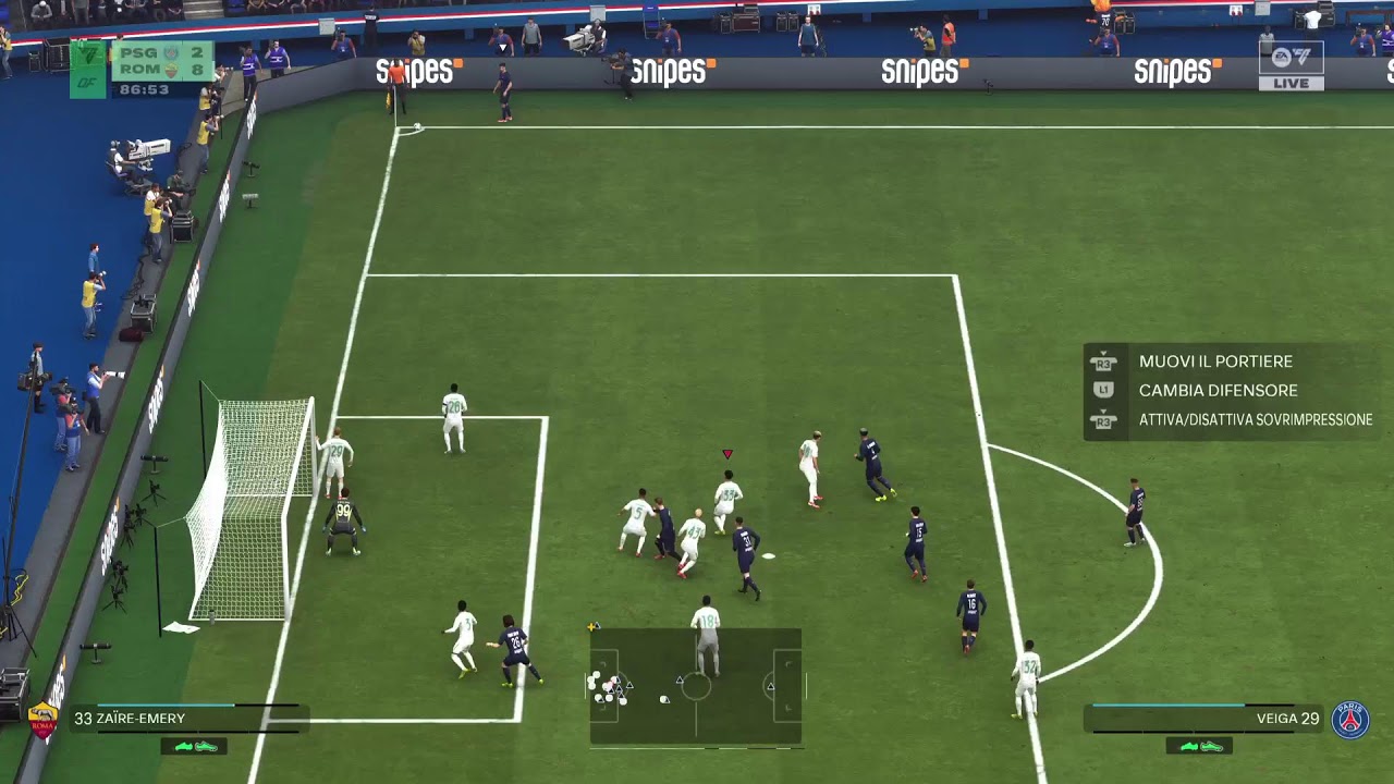 Psg vs Roma mondiale