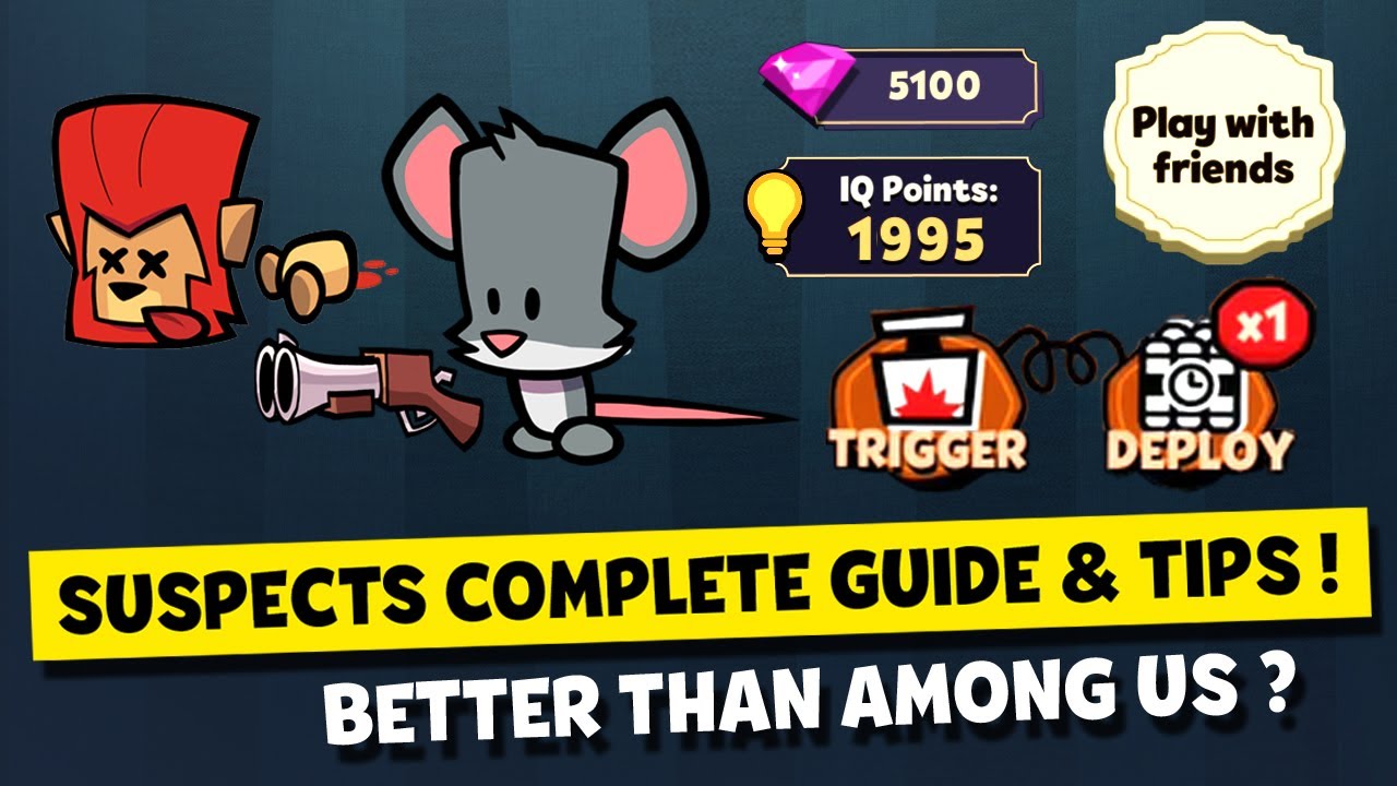 SUSPECTS MYSTERY MANSION COMPLETE GUIDE & TIPS | (BETTER THAN AMONG US?)