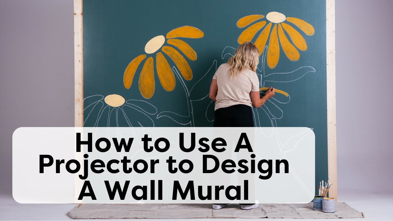 Use A Projector to Design A Custom Wall Mural