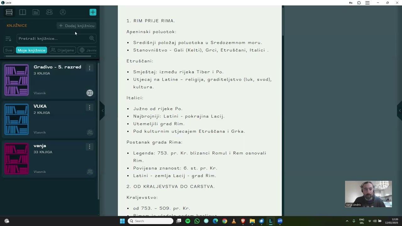 Podijeli svoju knjižnicu javno - Lexie akademija