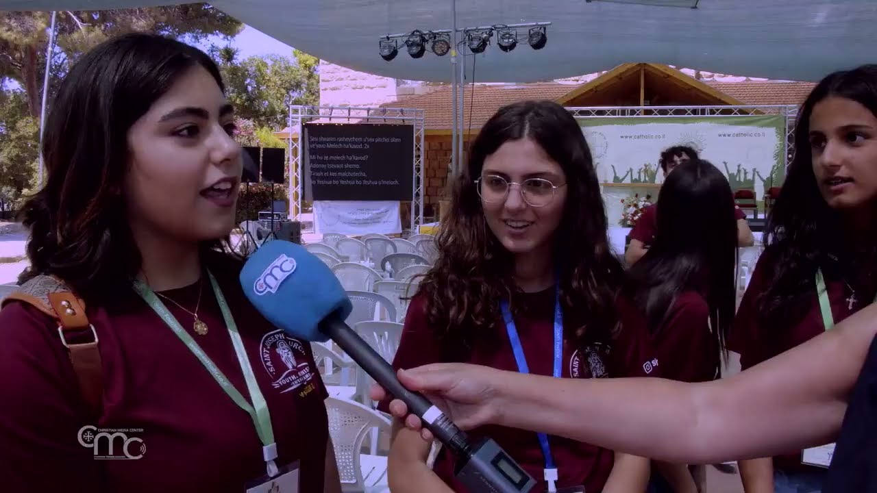 World Youth Day in Israel, Deir Rafat July 2023