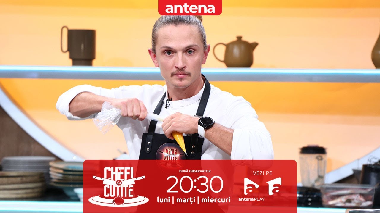 Moment unic la Chefi la cuțite! Claudiu Gherghuț a primit patru cuțite de aur
