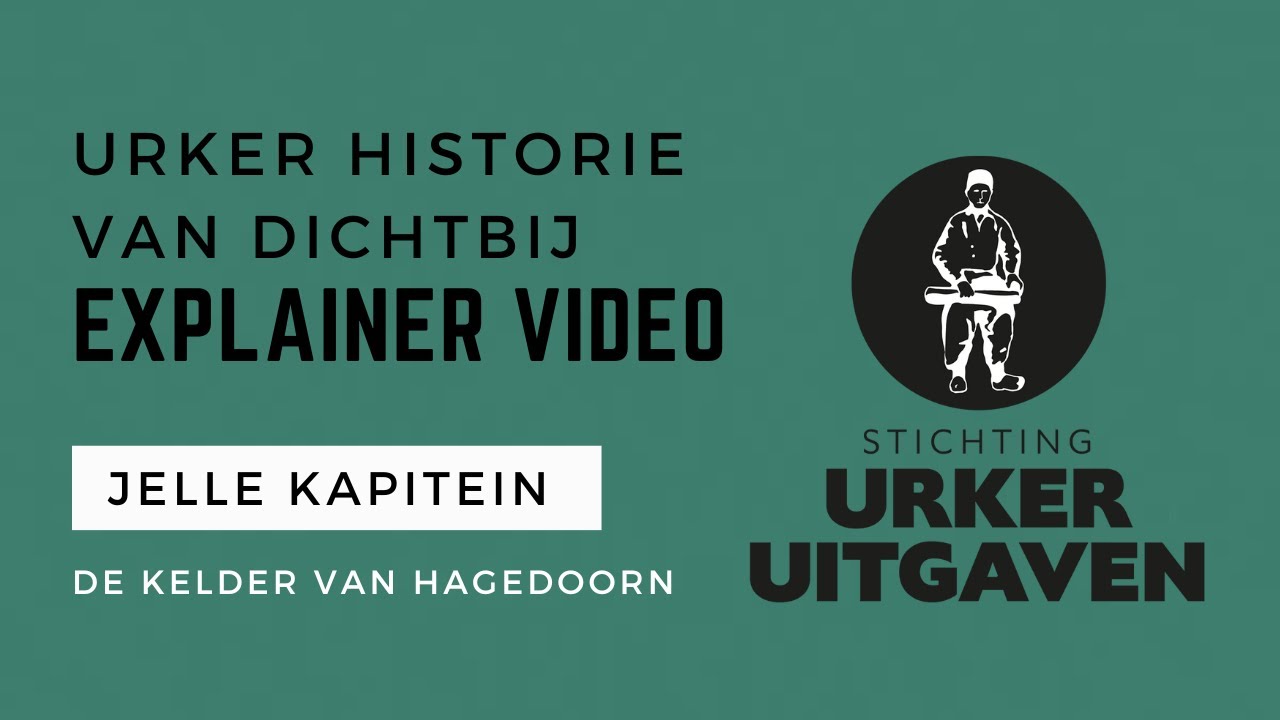 Explainer video Urker historie van dichtbij-De kelder van Hagedoorn