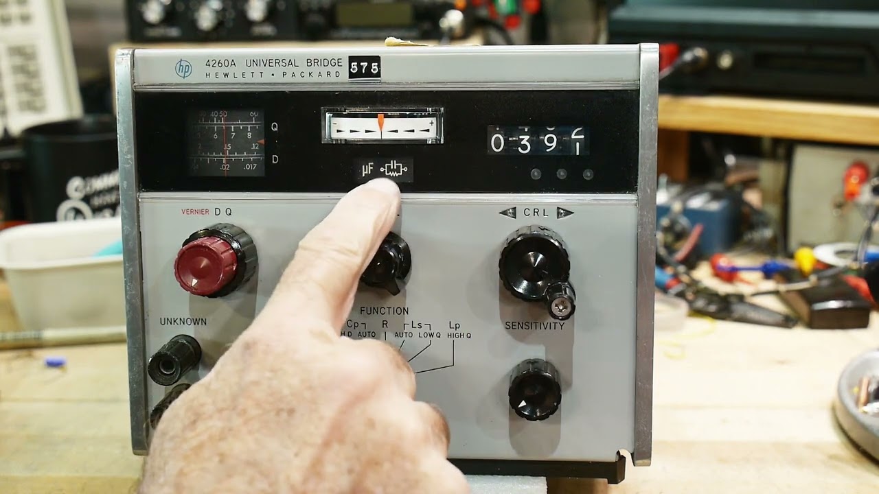 #1031 Hewlett-Packard 4260A LCR Meter (part 1 of 4)