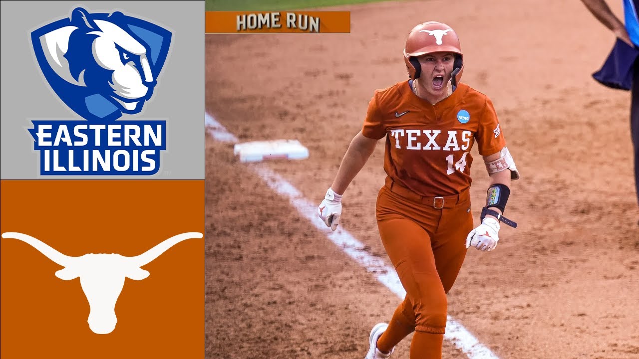 Texas Longhorns vs Eastern Illinois Panthers Game innings 1-3 May 16,2025 College Softball Today