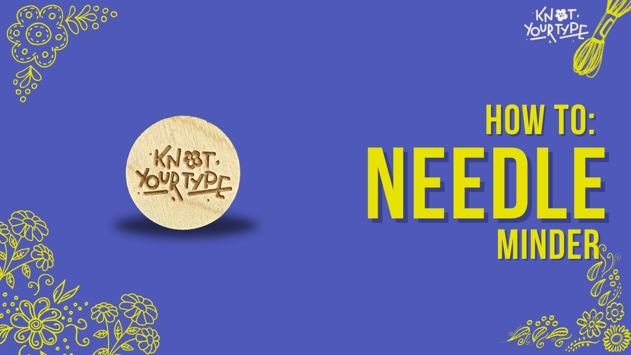 HOW TO USE A NEEDLE MINDER | ENGLISH TUTORIAL