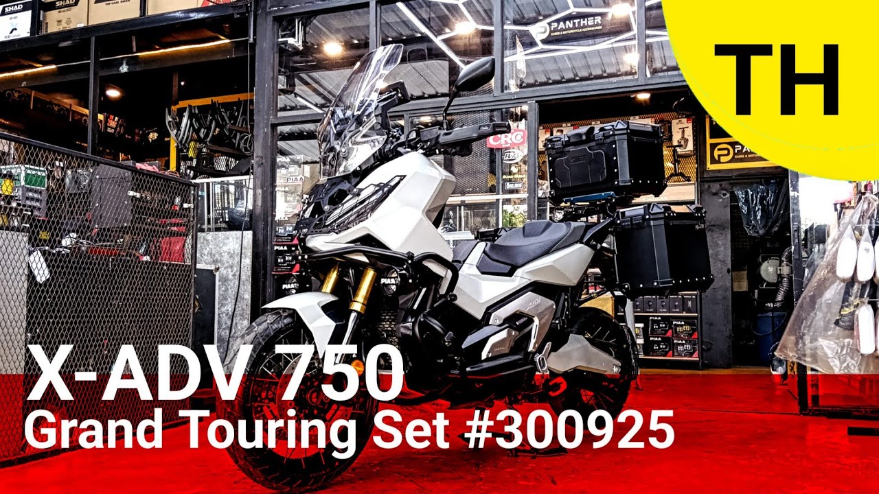 TH | รีวิว X-ADV 750 2025 Grand Touring Set #300925 ( Akrapovic + LPW530 + P65LB + P38LB + SRC )