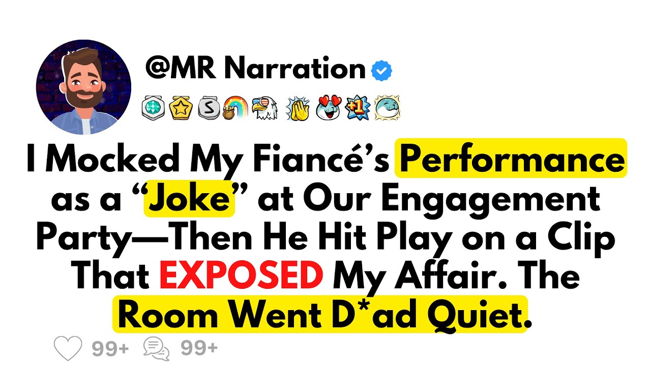 I Mocked My Fiancé’s Performance as a “Joke” at Our Engagement Party—Then He Hit Play on a Clip...