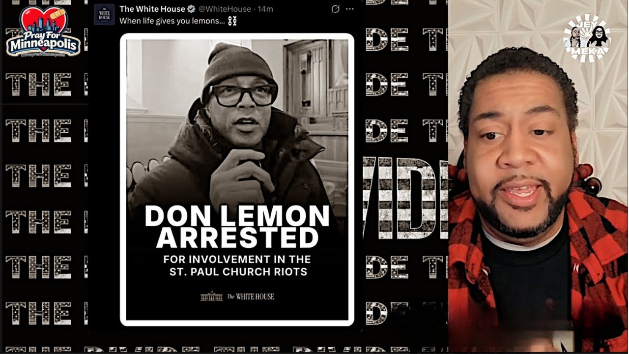 Don Lemon ARRESTED for involvement in Saint Paul Church Protest???