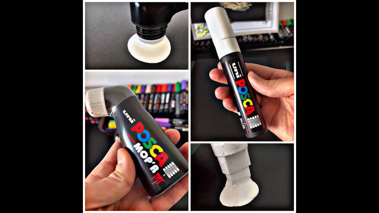 I Activate All My WHITE ⚪ POSCA Marker! Very Satisfying 🤩