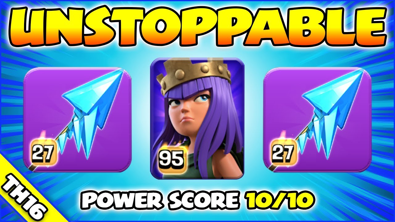 Frozen Arrow TH16 Attack Strategy is UNSTOPPABLE!!! (Clash of Clans)