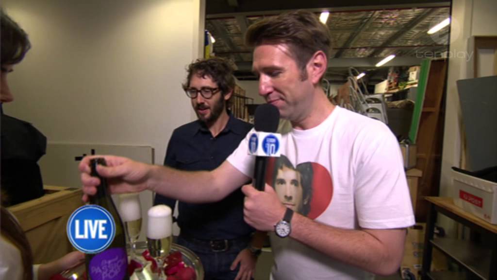 Josh Groban Arrives At Studio 10!