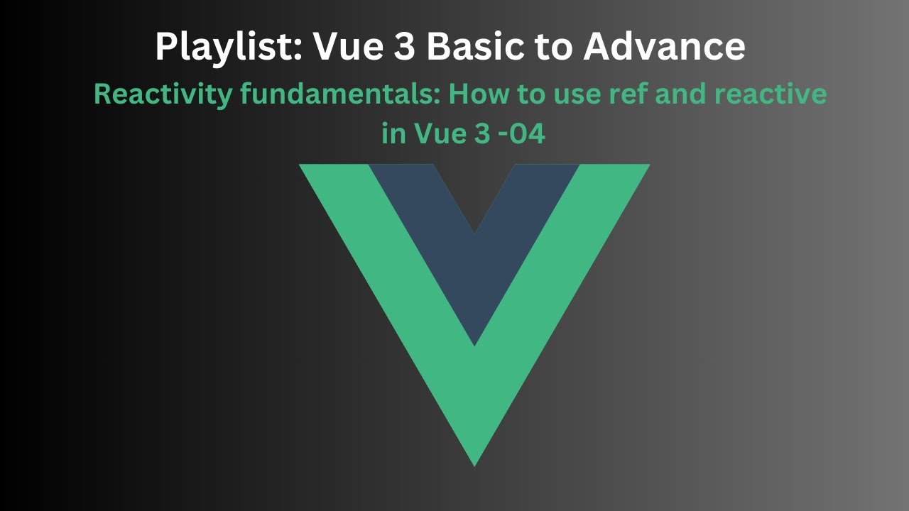 Reactivity fundamentals: How to use ref and reactive in Vue 3