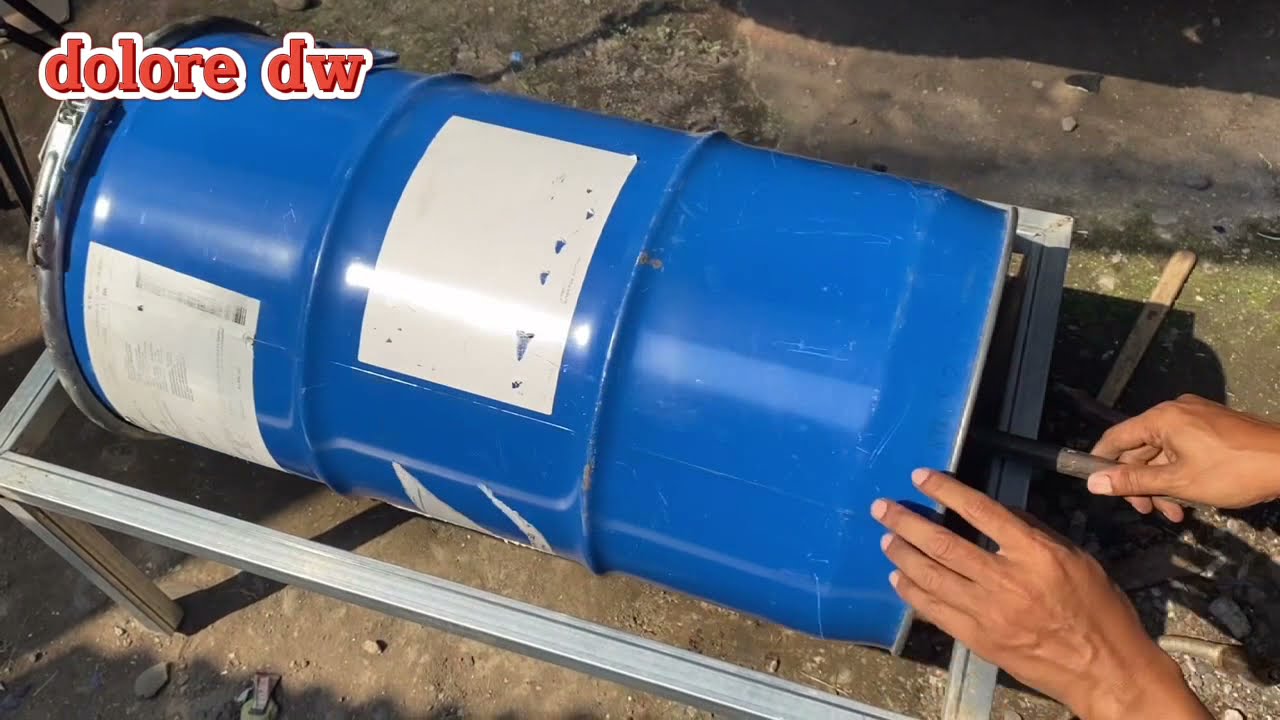 SANGRAI KOPI DARI DRUM BEKAS