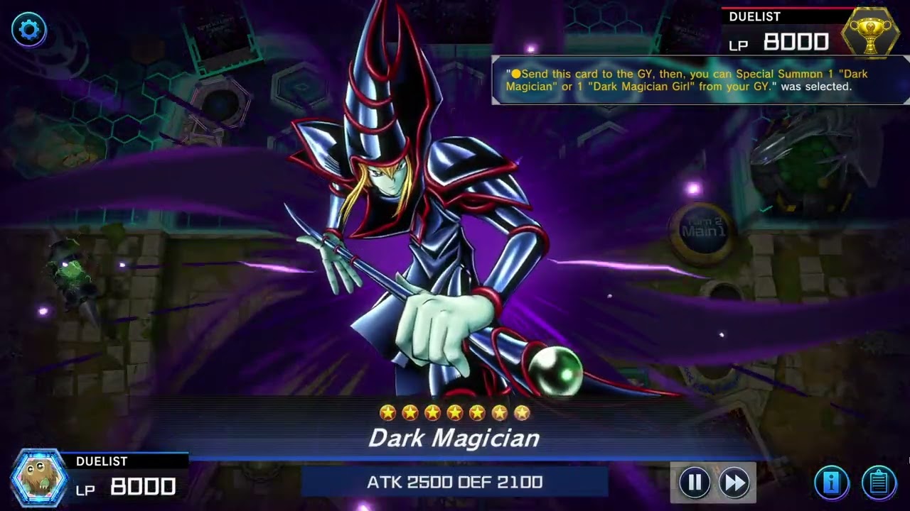 Dark Magician Deck - Perfect Combo - OTK - Yugioh Master Duel