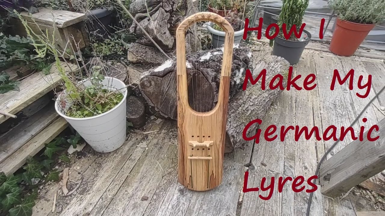 How I Make An Anglo-Saxon Sutton Hoo Style Lyre