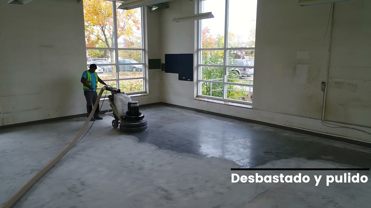BECOSAN® Pulir hormigón en seco