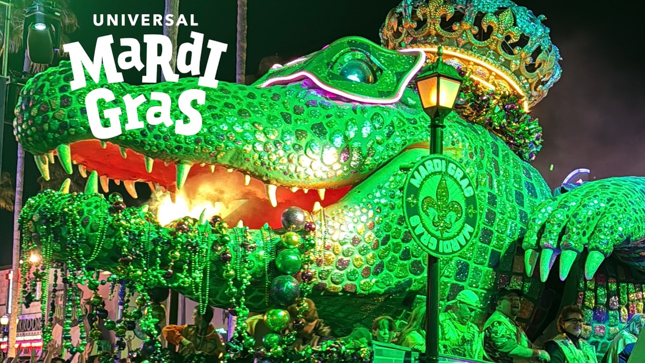 Universal Mardi Gras Parade 2026 - Universal Studios Florida