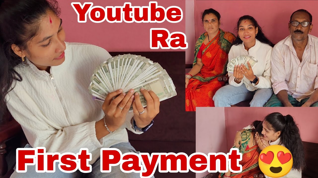 Mor youtube ra first Paisa😍🥳❤️kete tanka asla ? Asa dekhma 3 year ra mehnat asj saphal hela 😍❤️