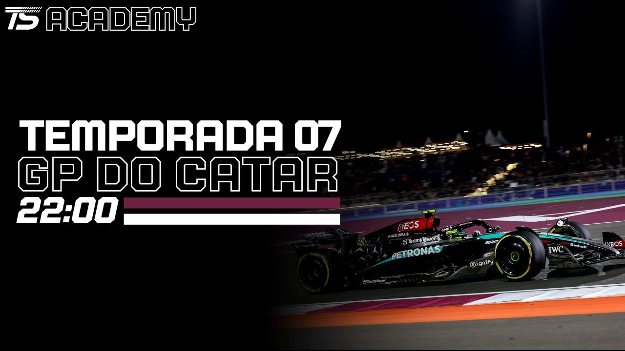 Liga Top Sprint - Temporada 7  - GRID ACADEMY - GP do CATAR - Narração Silvio Samer