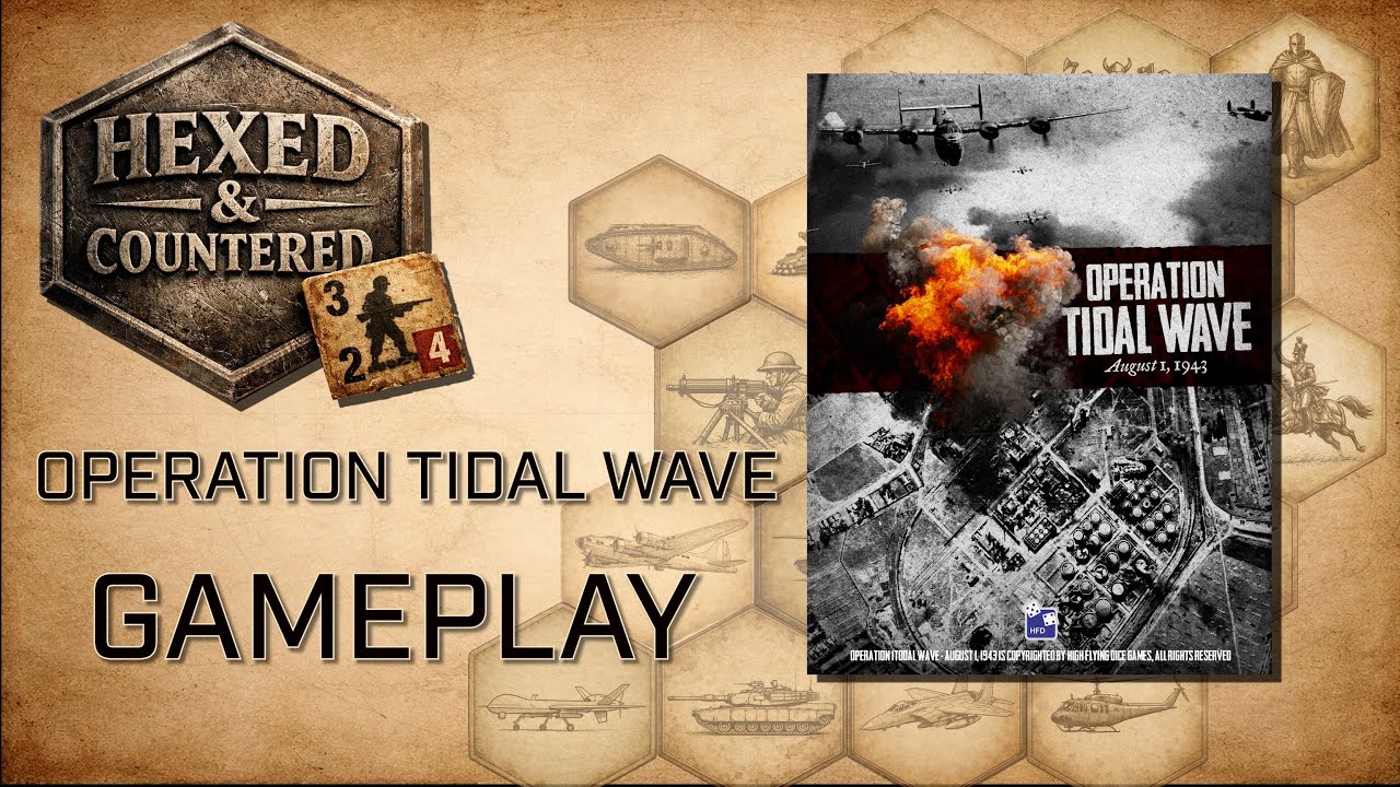 Operation Tidal Wave (High Flying Dice Games) - Gameplay
