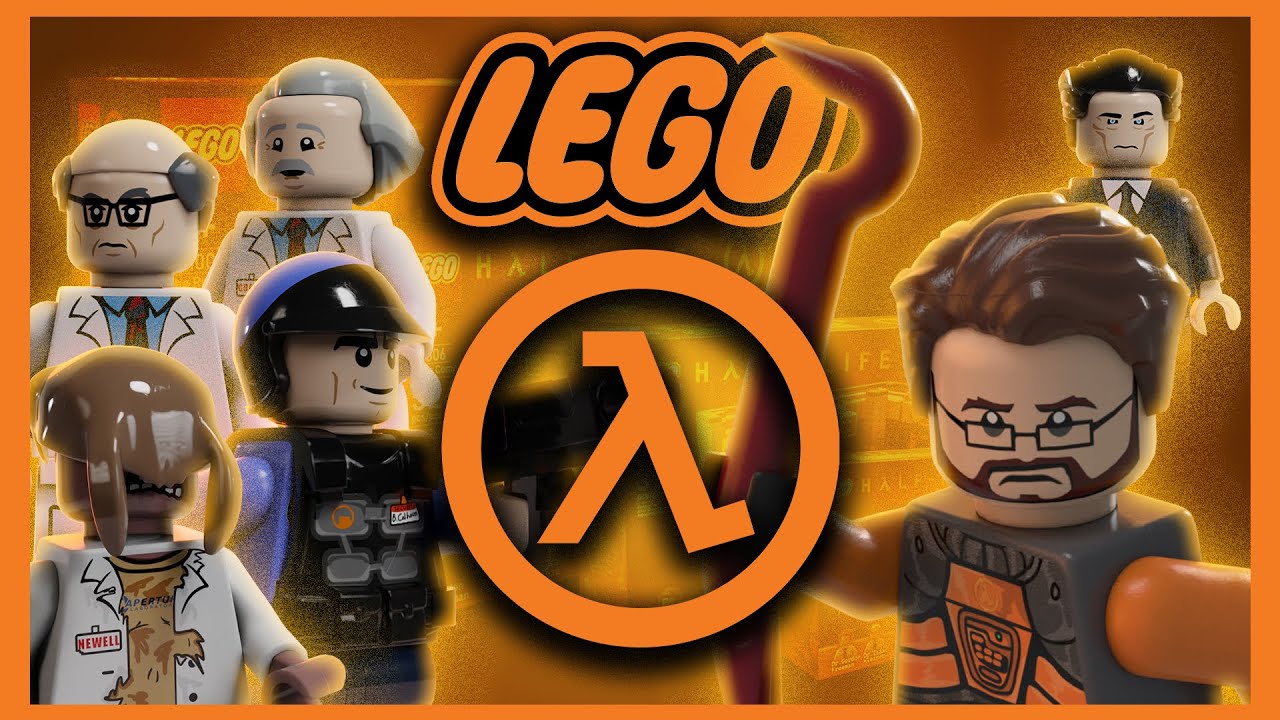 I made LEGO Half-Life 1 sets because LEGO wouldn't...