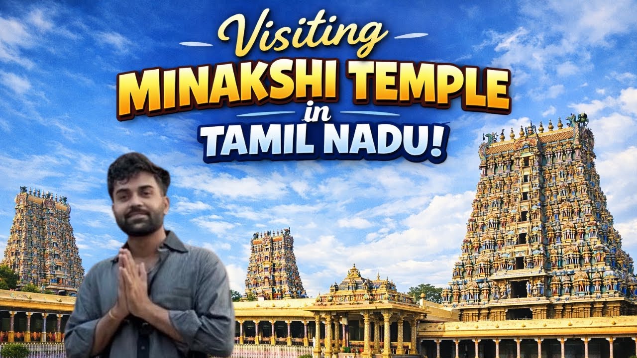 Whole Night Train, No Sleep 😴 | Meenakshi Temple Darshan, Tamil Nadu