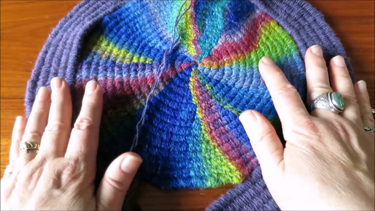 Peg loom how to weave circles of any size