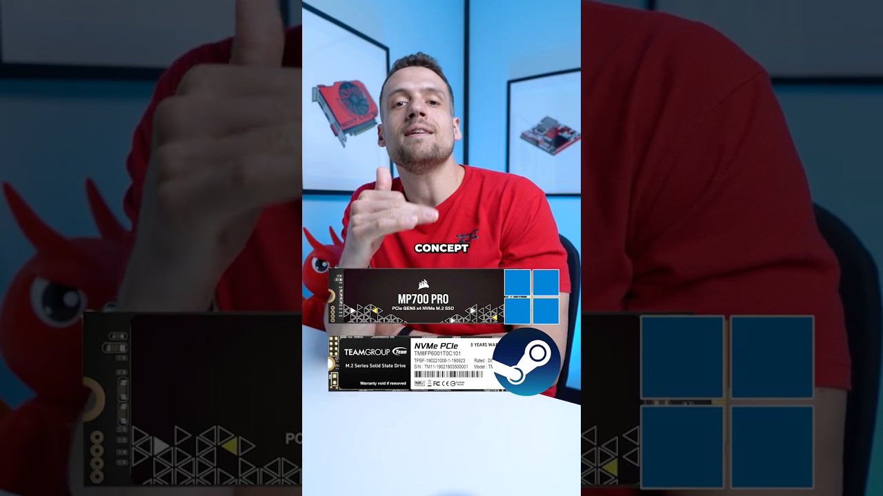 Real PC Gamers Need 2 SSDs 👀
