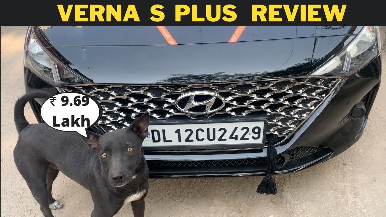 Hyundai Verna S Plus Black 2021 2022 🔥 Price walkaround