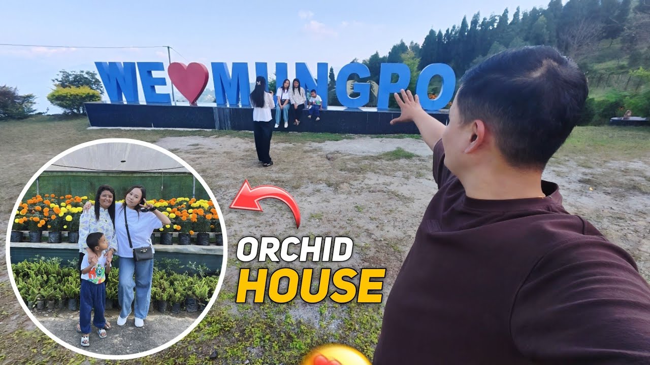 MUNGPOO Orchid House 😍 || Darjeeling 