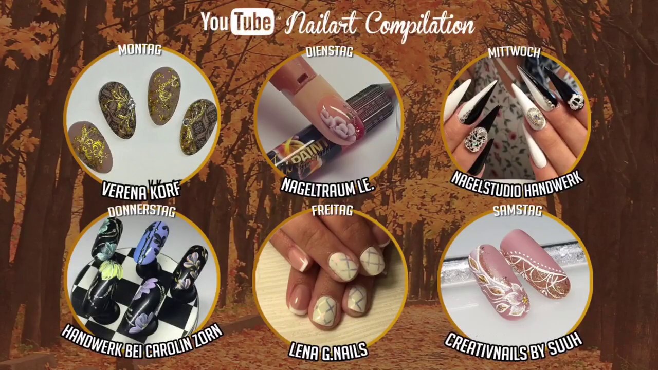 YouTube Themenwoche Nailart Compilation