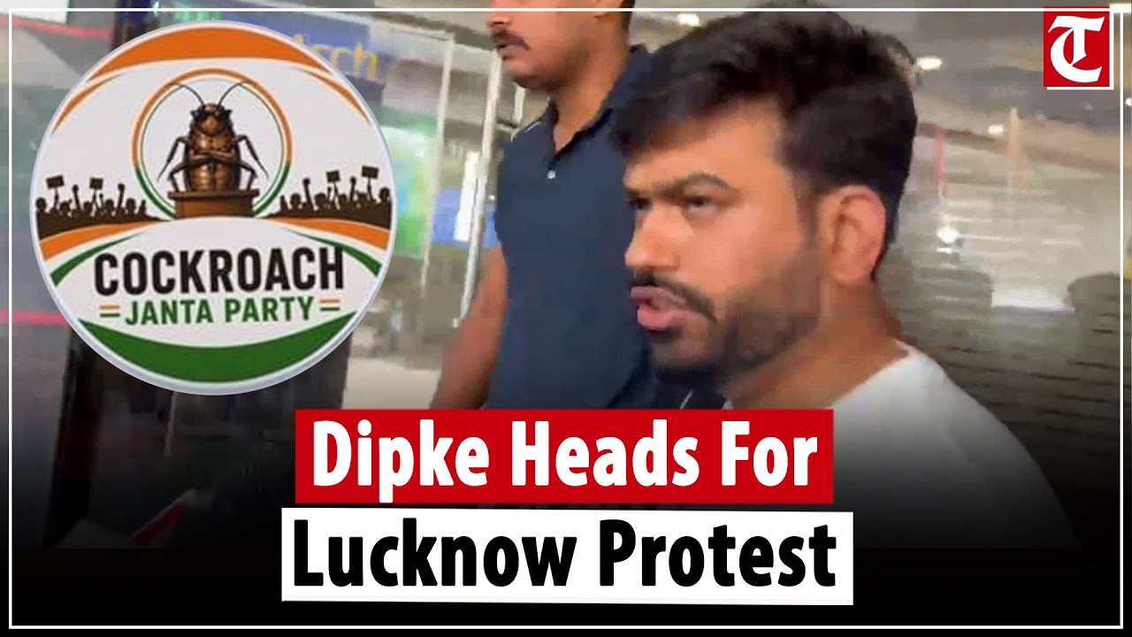 Cockroach Janta Party Founder Abhijit Dipke Heads to Protest Site as CJP Intensifies Movement