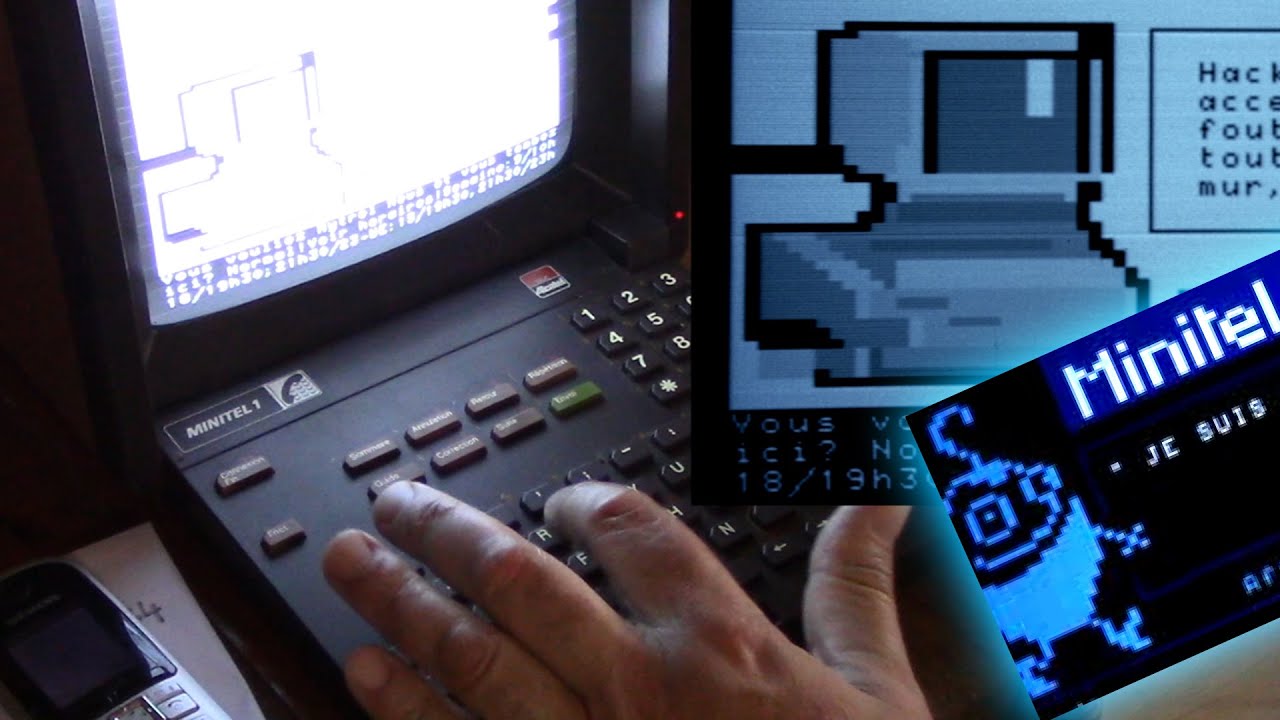 1983 MINITEL 1B - French Videotext/VT52 terminal : 40 years after.