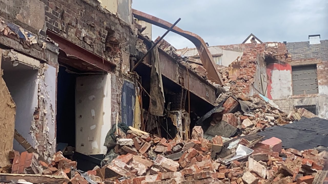 Odeon Cinema Fire - Demolition Update (8/6/22)