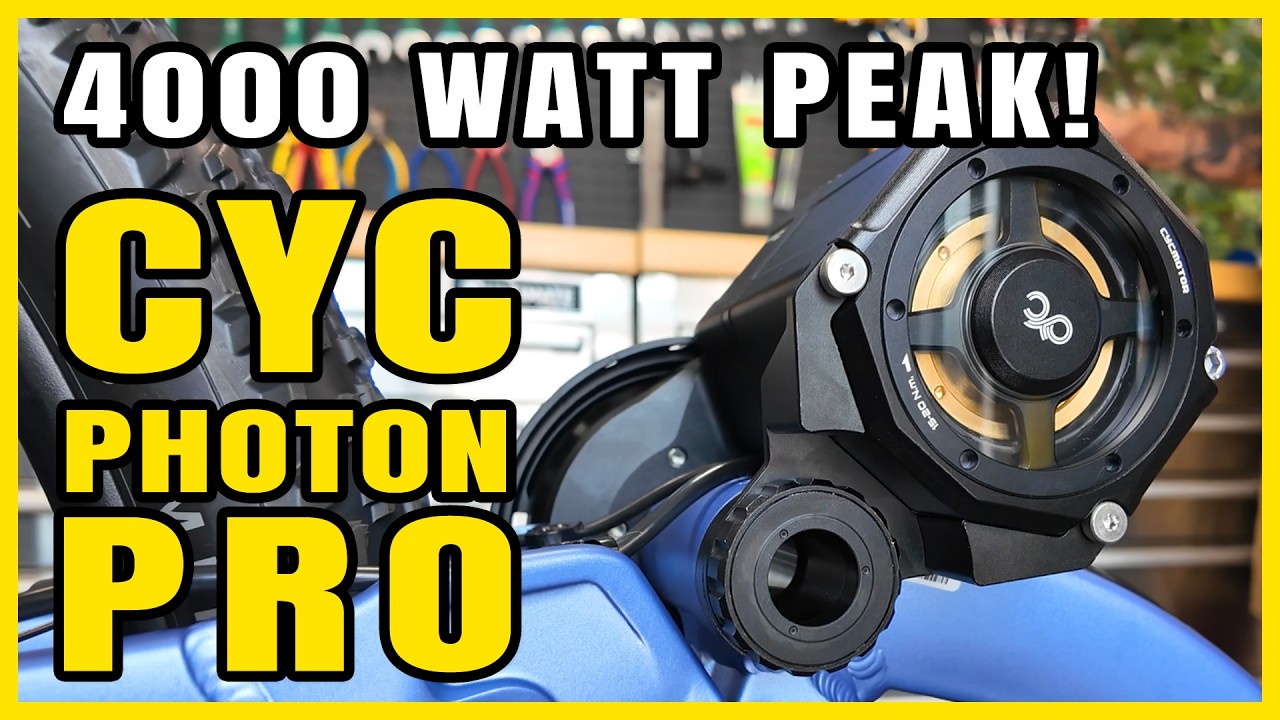 CYC PHOTON PRO wreszcie jest! ...Najlepszy silnik do e-bike'&oacute;w na świecie.