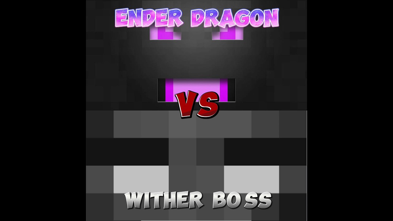 WITHER BOSS VS ENDER DRAGON 