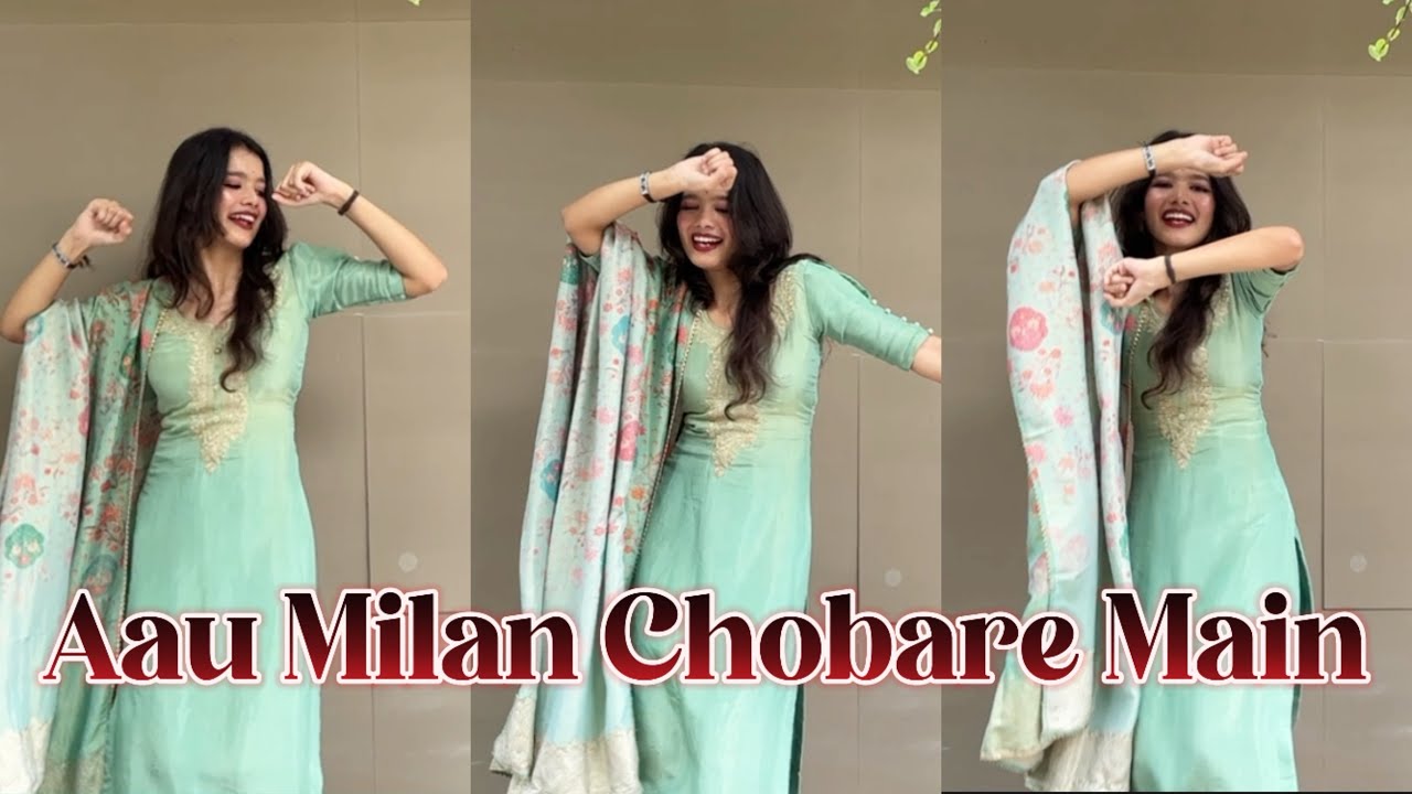 आऊ मिलन चौबारे में/Aau Milan Chaubare Me/ Haryanvi Trending song/Dance Cover By Letsheatwithbeat
