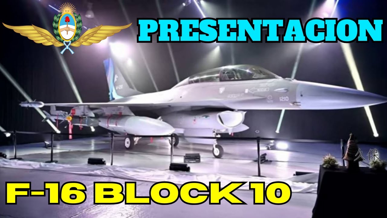 ARGENTINA PRESENTA EL F-16