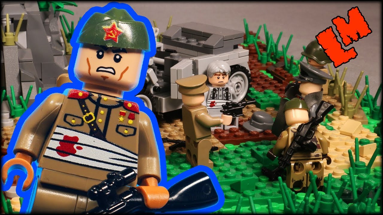Засада. Боевая операция из Лего (обзор самоделки)
