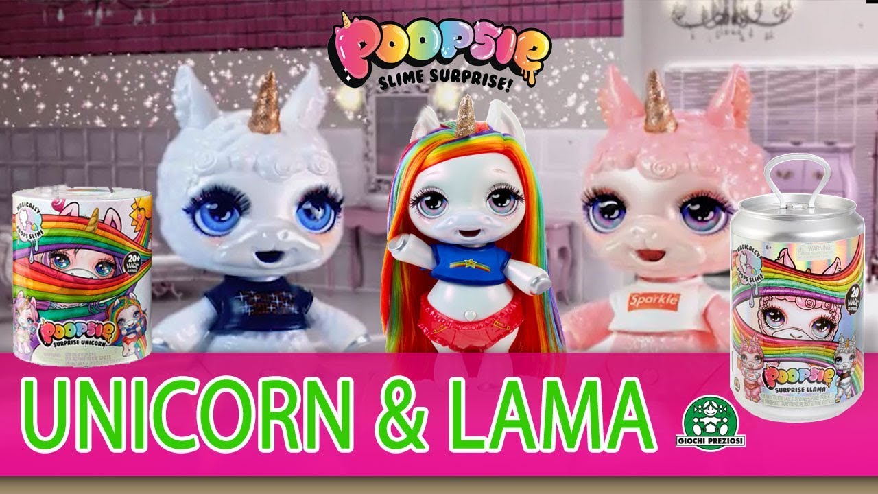 Poopsie / Unicorn & Lama / Pub TV / Giochi France