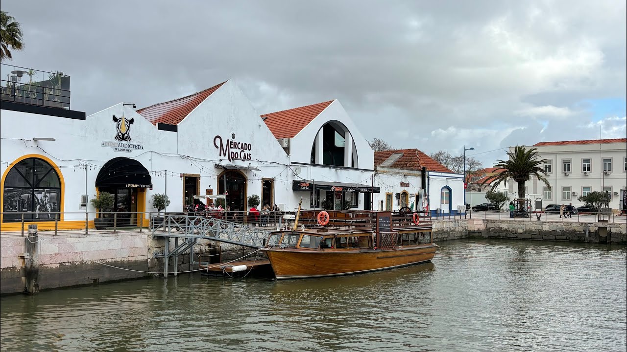 葡萄牙 147 蒙蒂茹 - 行街睇風景 Portugal Montijo - Walking｜R.Miguel Paris｜Ponte Pedonal do Cais das Faluas｜Páti…