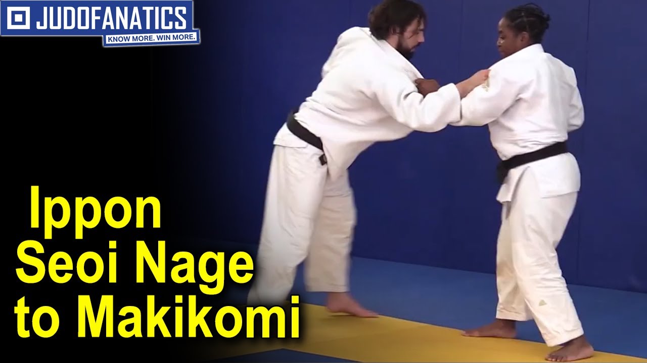 Ippon Seoi Nage to Makikomi by Gevrise Emane