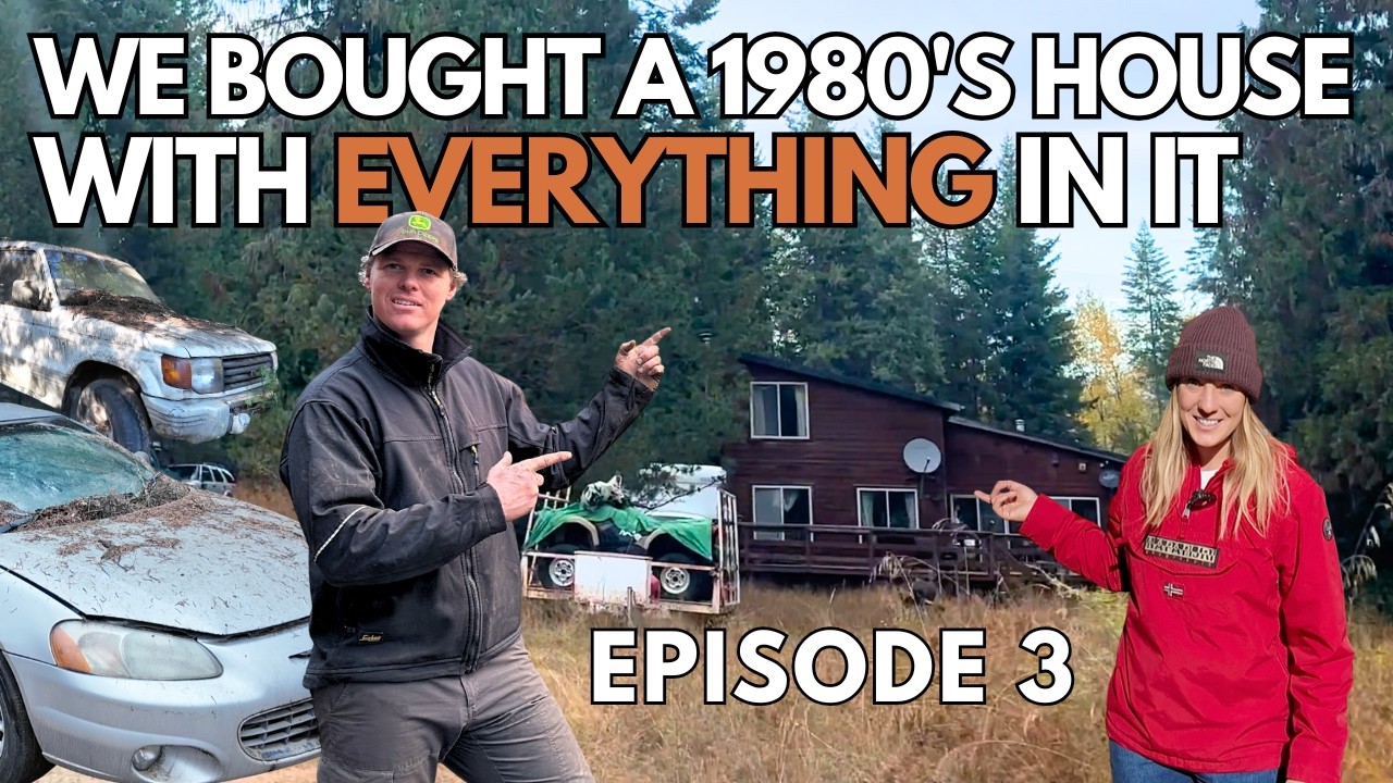 We just keep finding MORE stuff! | We bought a house with EVERYTHING still inside | Ep. 3