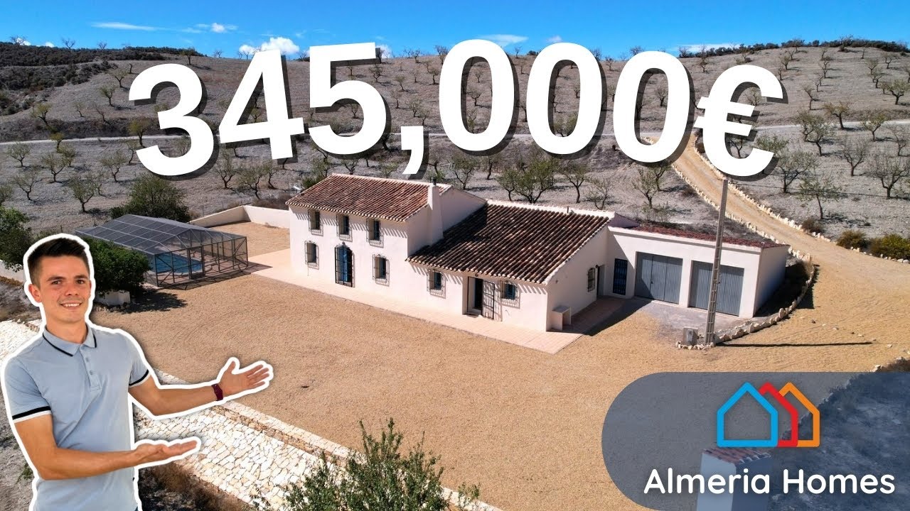 RESERVED! Spanish property in Almeria | 5 bed 3 bath property for sale | Cortijo Izzy - AH13846