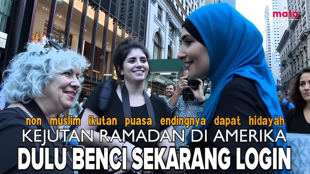 KEJUTAN RAMADHAN | Non Muslim ikut ikutan puasa Endingnya dapat Hidayah