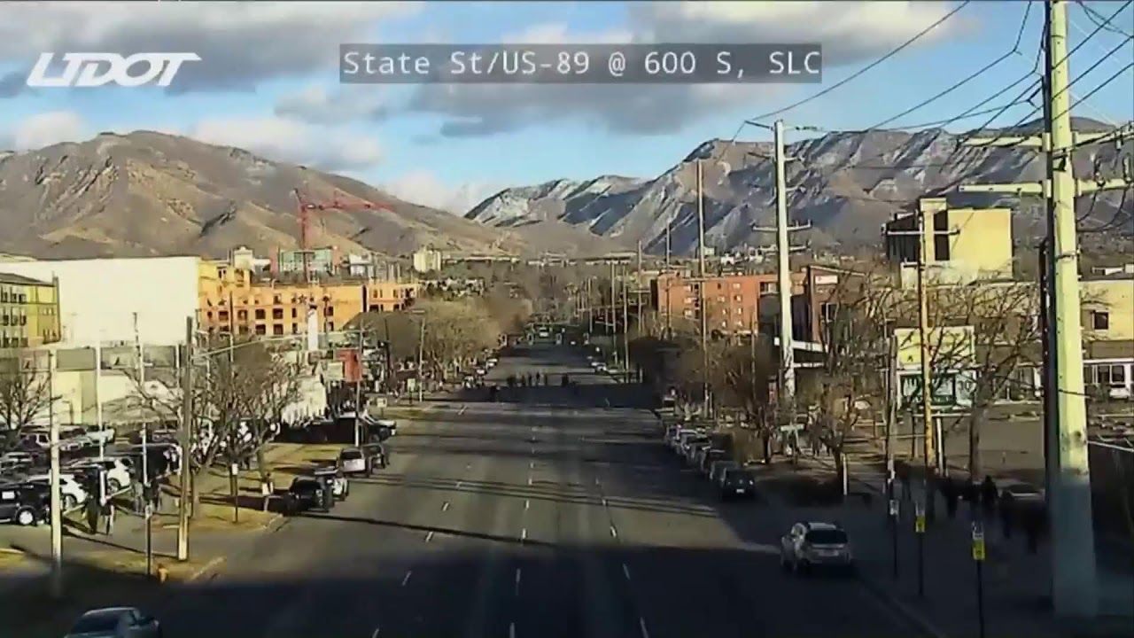 STREAMING: Protesters block State Street in Salt Lake following fatal Minneapolis shooting.