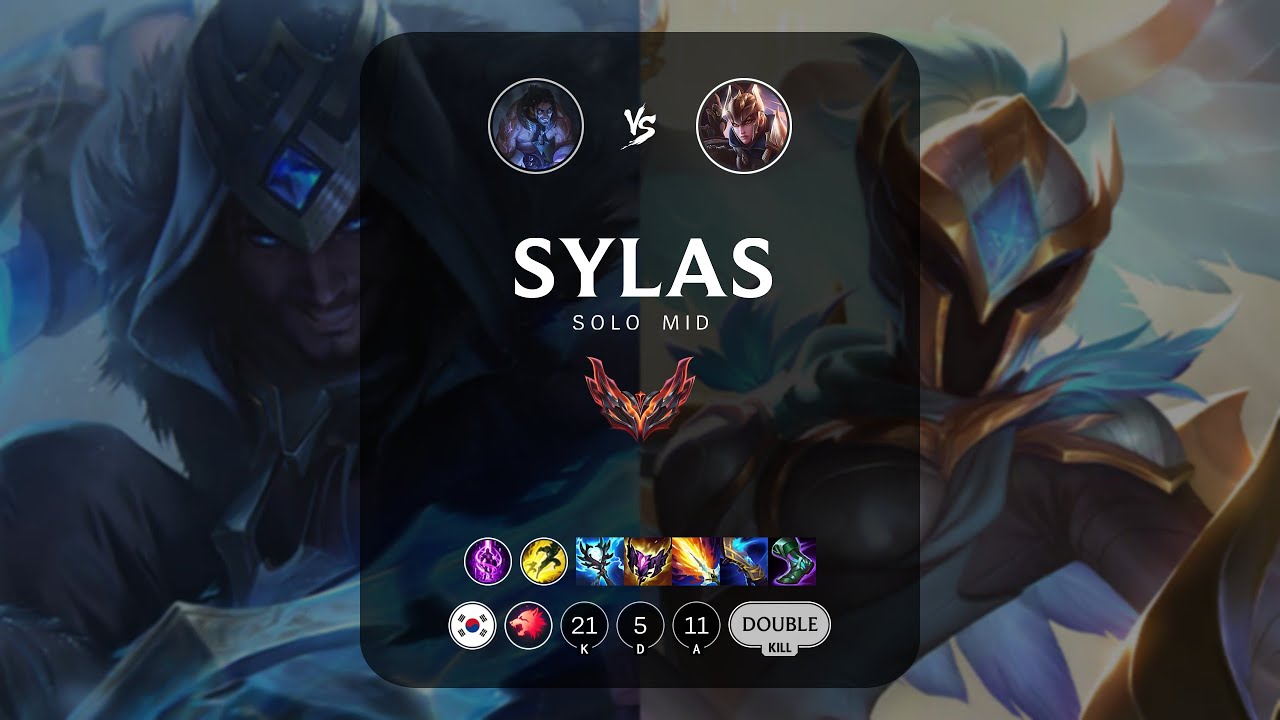 Sylas Mid vs Quinn - KR Grandmaster Patch 14.2